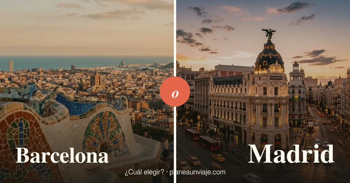 Barcelona o Madrid
