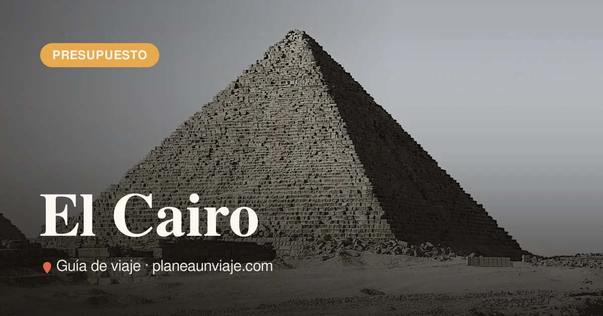 Cuánto cuesta viajar a El Cairo