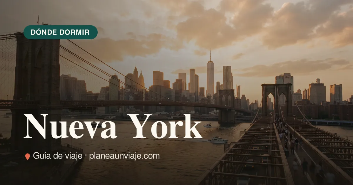 Dónde alojarse en Nueva York
