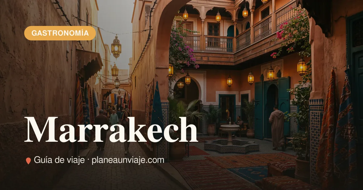 Dónde comer en Marrakech