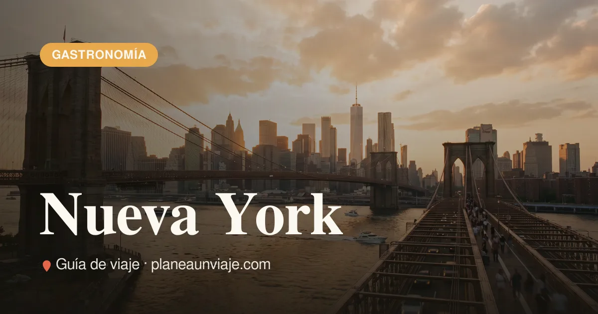 Dónde comer en Nueva York