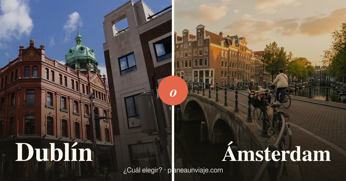 Dublín o Ámsterdam