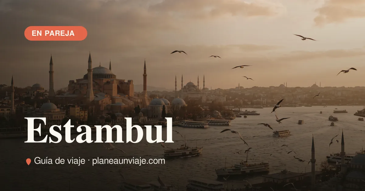 Escapada romántica a Estambul