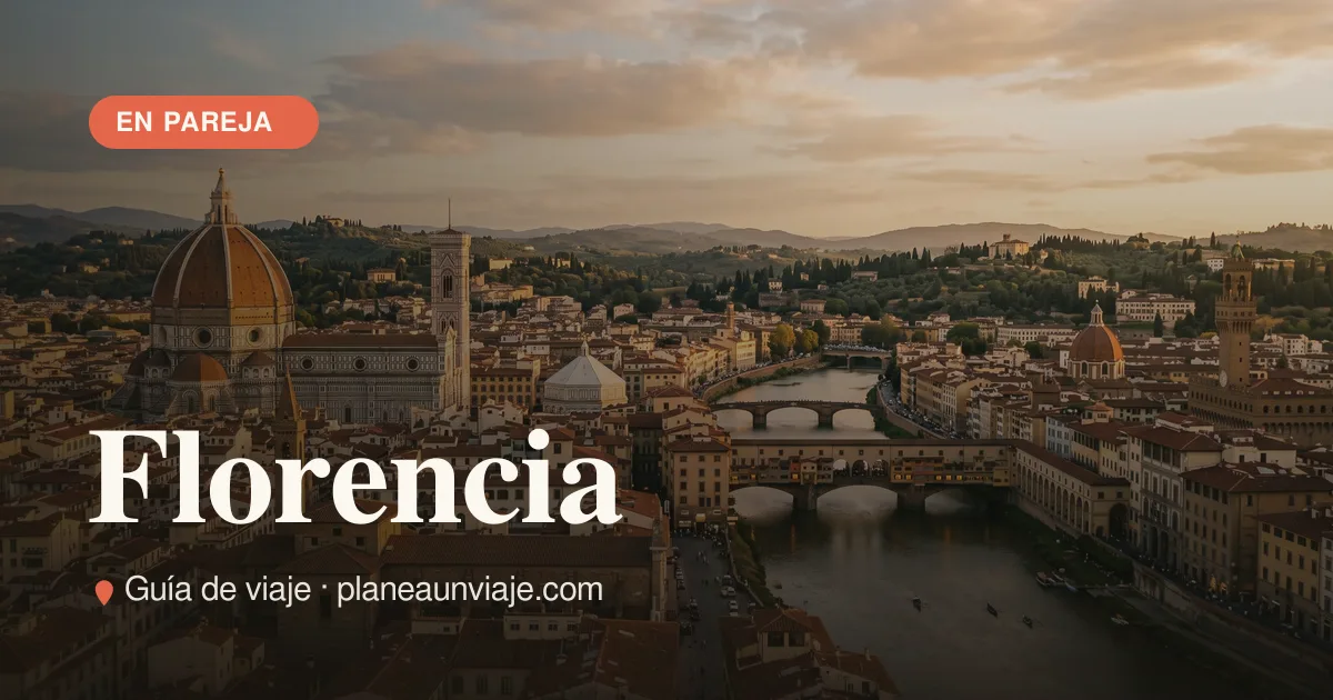 Escapada romántica a Florencia