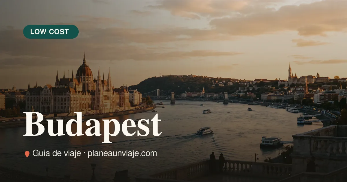 Budapest con poco presupuesto