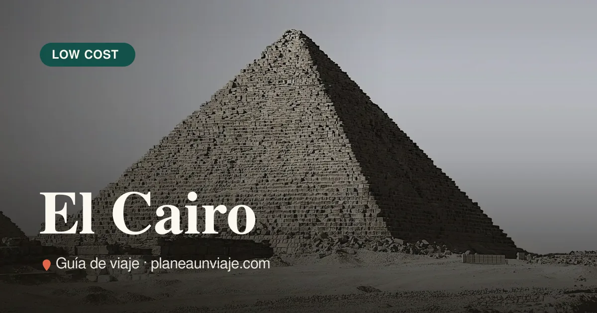 El Cairo con poco presupuesto