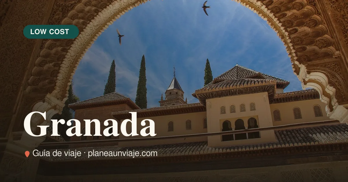 Granada con poco presupuesto