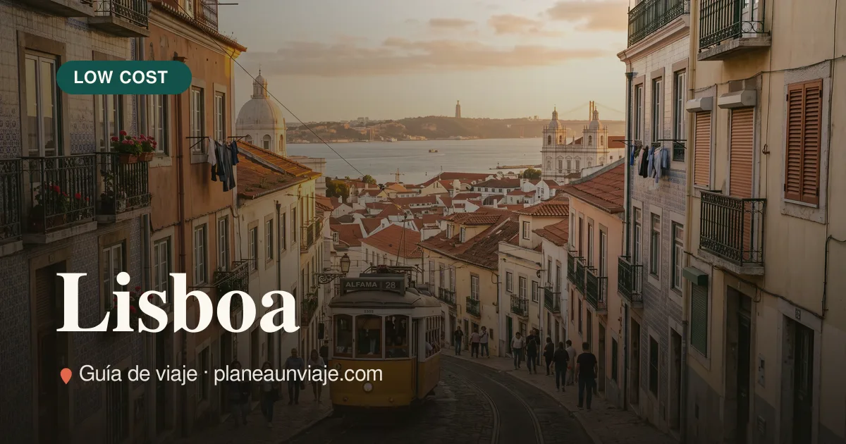 Lisboa con poco presupuesto