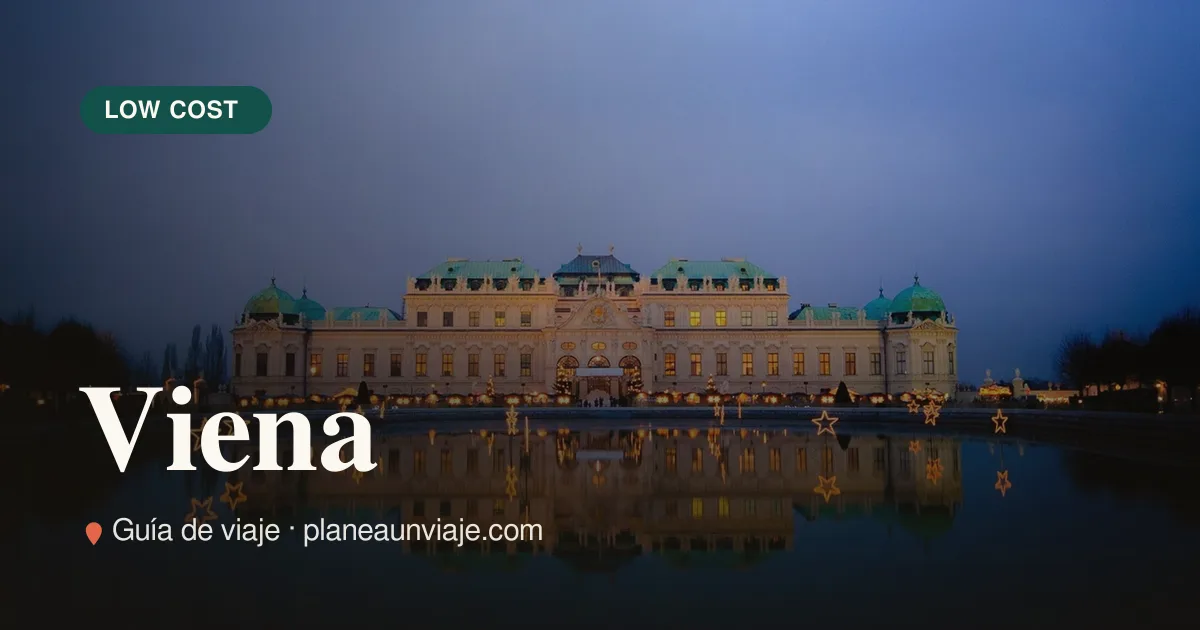 Viena con poco presupuesto