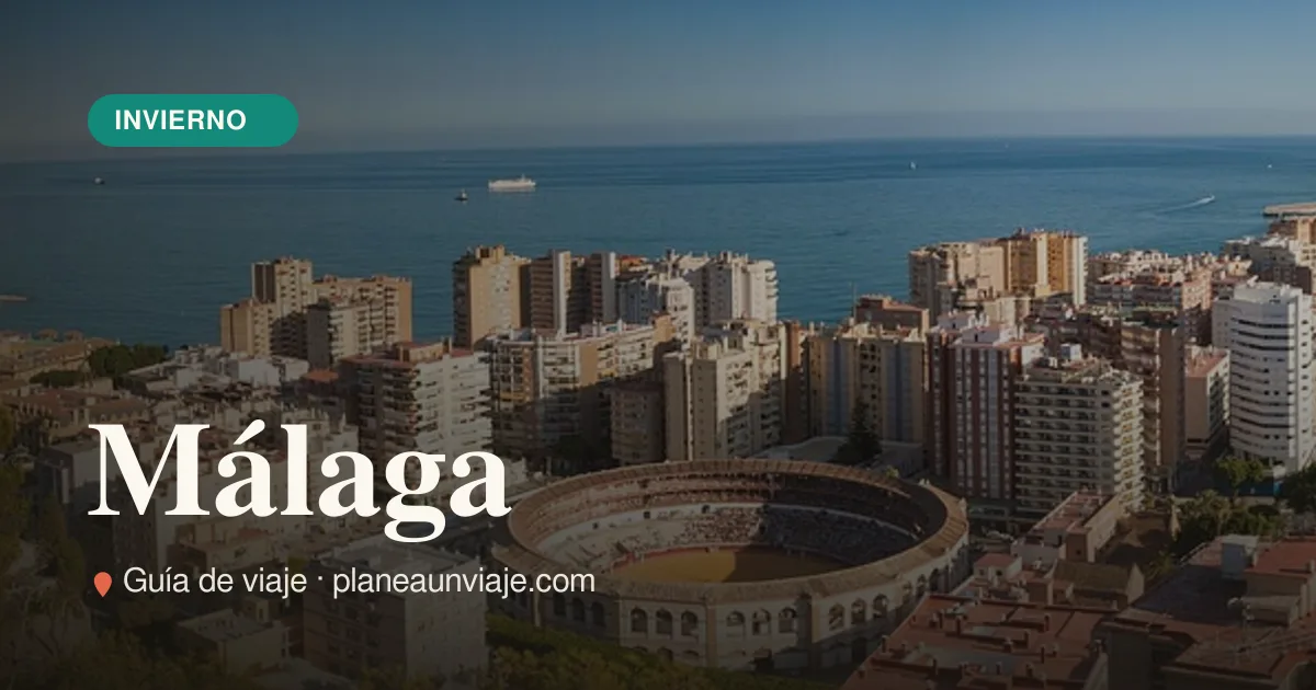 Málaga en invierno
