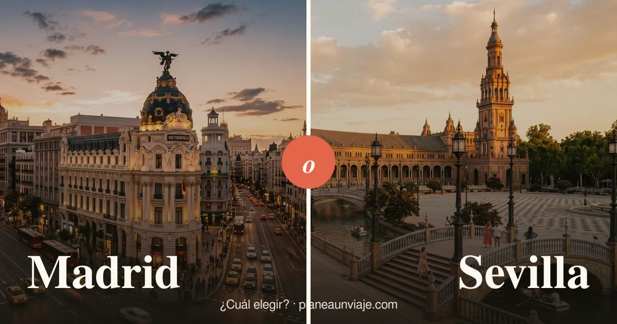 Madrid o Sevilla