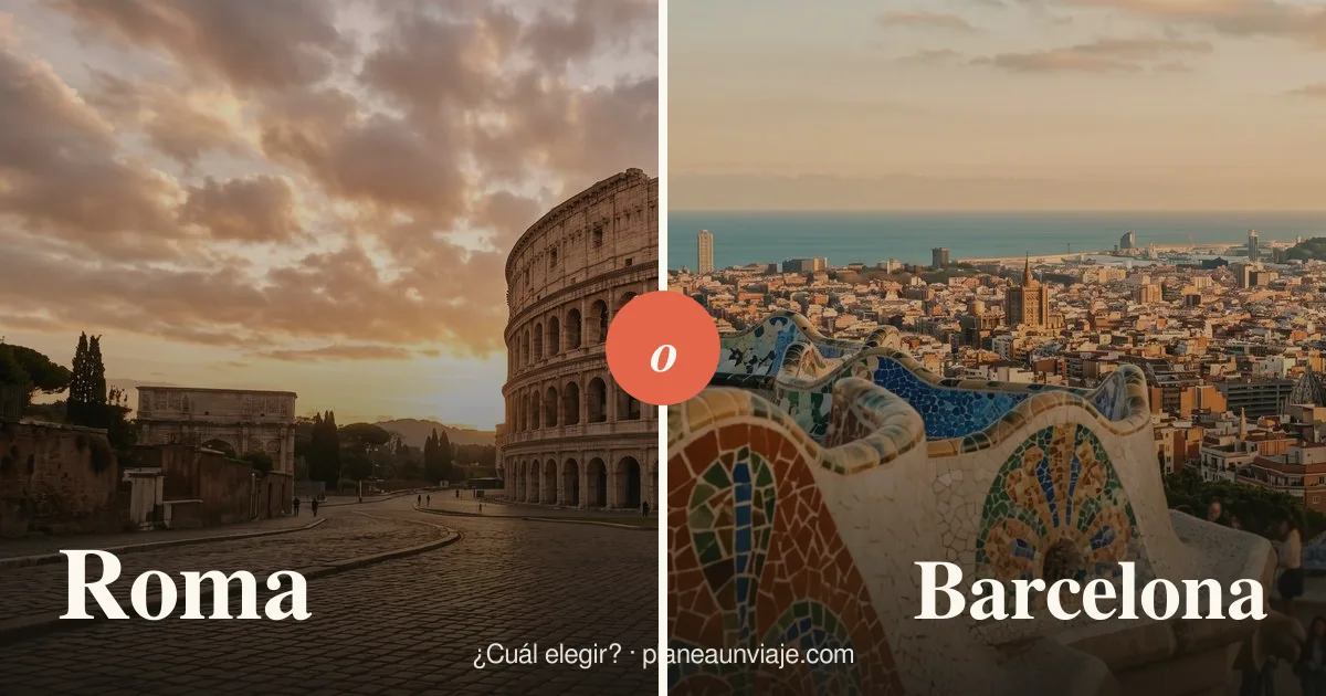 Roma o Barcelona