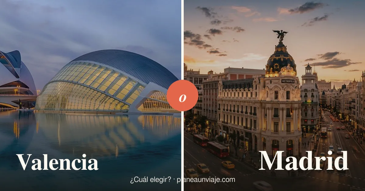 Valencia o Madrid