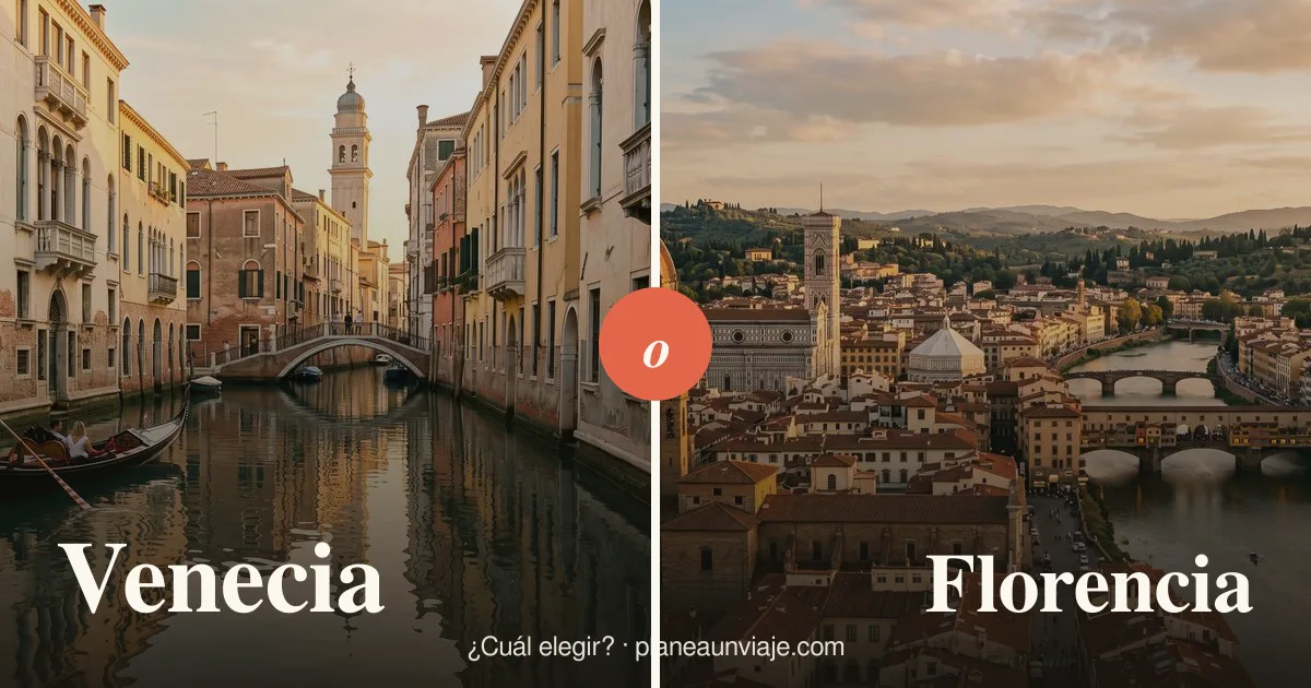Venecia o Florencia