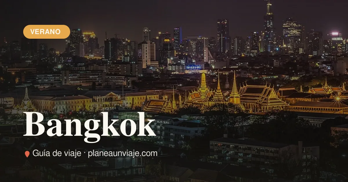 Bangkok en verano
