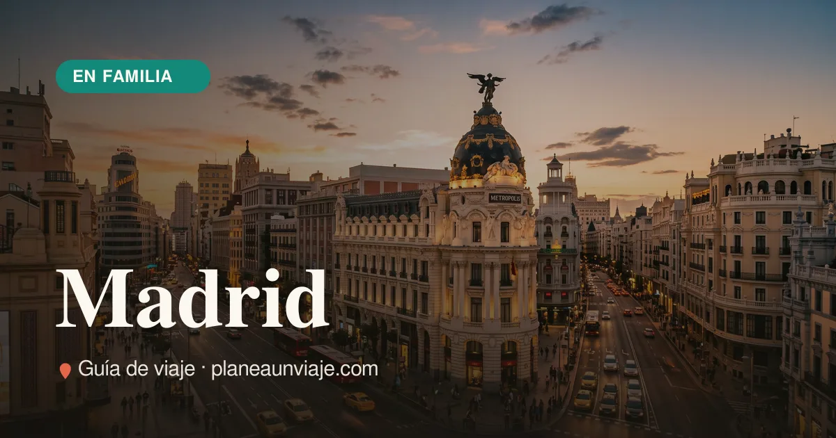 Madrid con niños