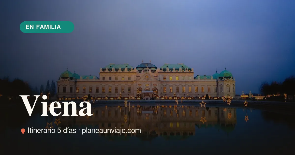Viena para familia con niños en 5 días
